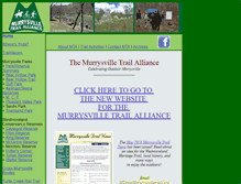 Tablet Screenshot of murrysvilletrails.org
